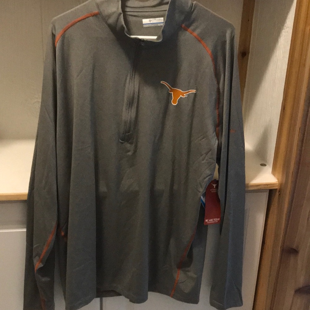 UT Longhorns half-zip